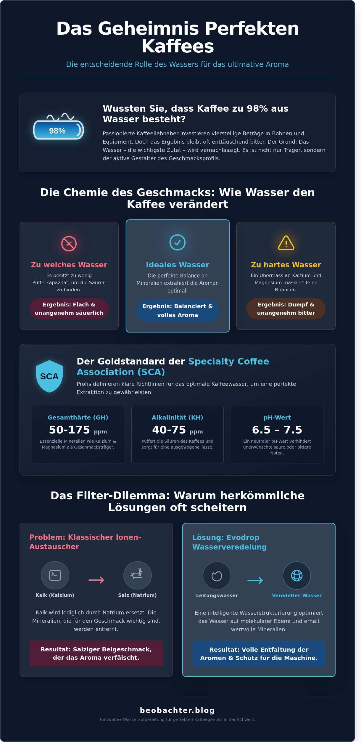 Wasser für Kaffee: Die unsichtbare Essenz der perfekten Extraktion (2026)