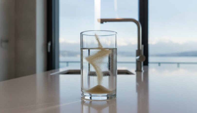 Sand im Trinkwasser in Schwyz: Ursachen, Risiken und technologische Lösungsansätze
