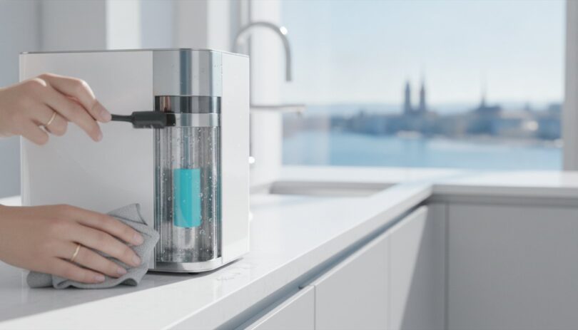 Wasserfilter reinigen und desinfizieren: Mikrobiologische Integrität im Haushalt
