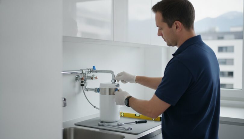 Wasserfilter selbst einbauen oder Fachmann? Eine Analyse für Schweizer Haushalte (2026)