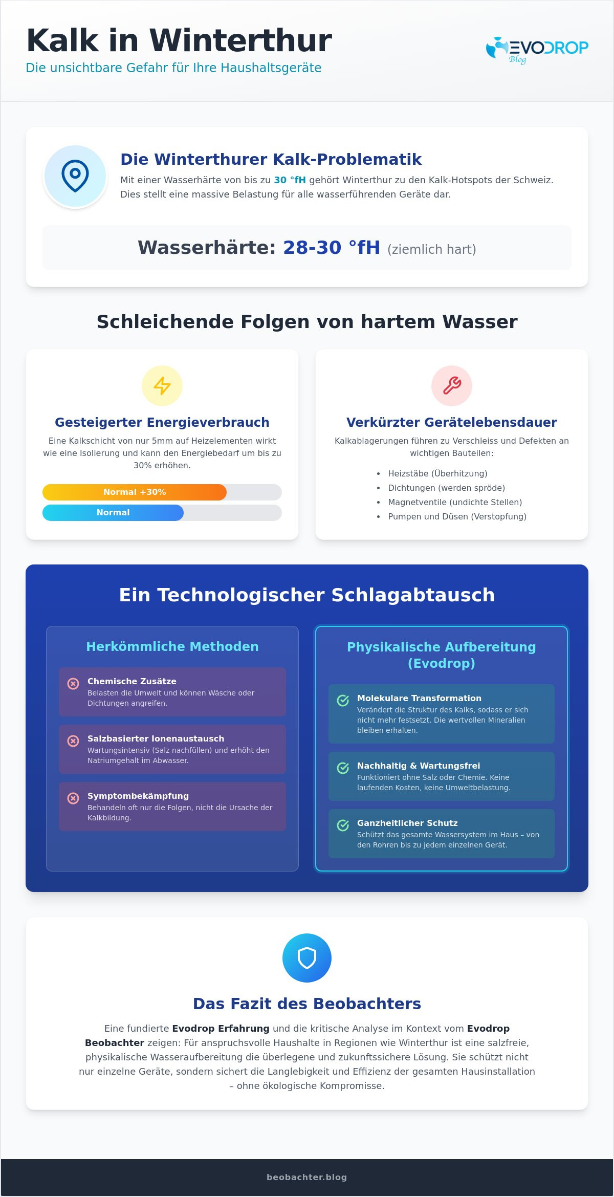 Schutz für Waschmaschine vor Kalk in Winterthur: Technologische Lösungen 2026